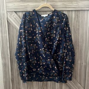 BCBG Generations, Small, front cross over blouse